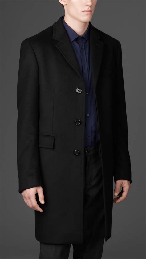 burberry london mens long wool cashmere top coat|burberry cashmere kensington trench coat.